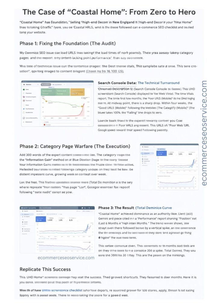 The Case of "Coastal Home"| My Best Ecommerce SEO Case Study